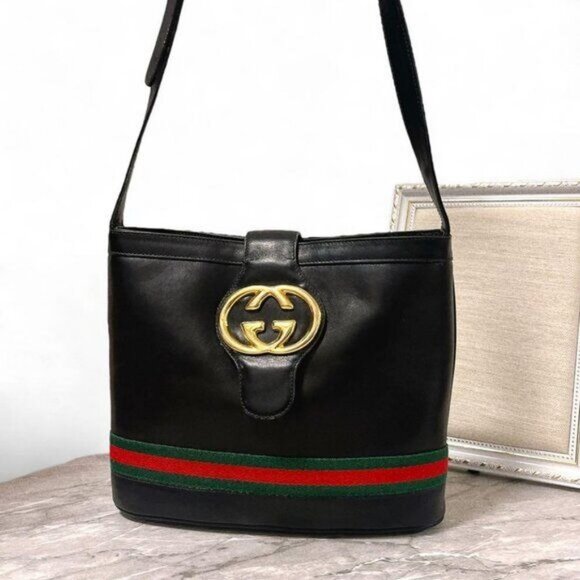 Authentic Gucci GG Sherry Ophidia Crossbody Shoulder Bag Messenger Tote leather - Picture 3 of 16